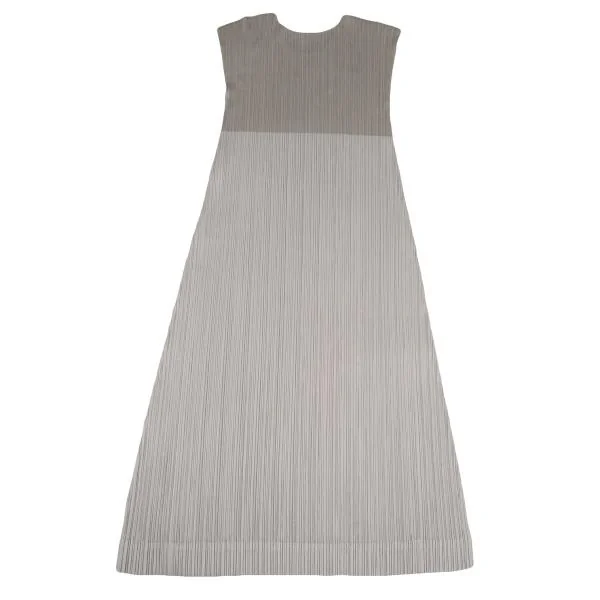 PLEATS PLEASE Bi-colour Sleeveless Dress K-156795_008