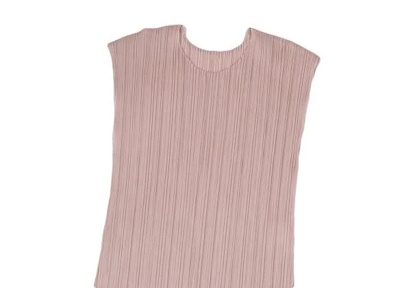 プリーツプリーズPLEATS PLEASE プリーツ裾マルチボーダー