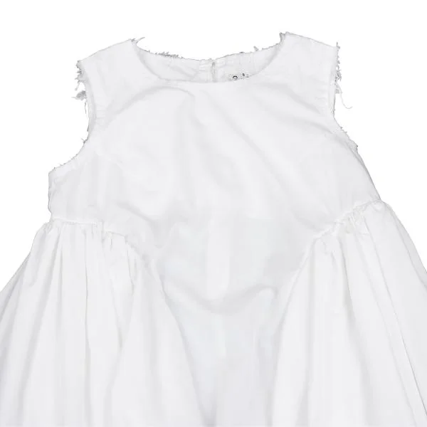 COMME des GARCONS Hem Frill Switching Sleeveless Top K-156938_003