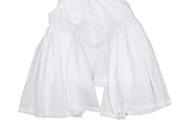 COMME des GARCONS Hem Frill Switching Sleeveless Top K-156938_006