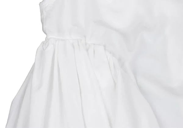 COMME des GARCONS Hem Frill Switching Sleeveless Top K-156938_007