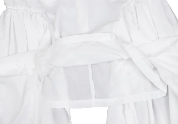 COMME des GARCONS Hem Frill Switching Sleeveless Top K-156938_009