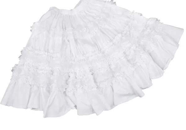 COMME des GARCONS Cotton Tulle Frill Skirt K-156939_007