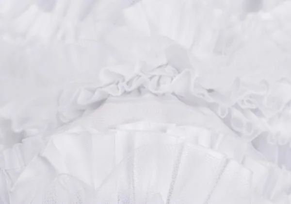 COMME des GARCONS Cotton Tulle Frill Skirt K-156939_011
