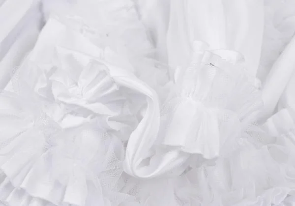 COMME des GARCONS Cotton Tulle Frill Skirt K-156939_012