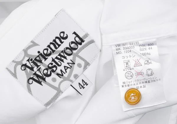 Vivienne Westwood MAN Asymmetry Cotton Shirt K-156947_016