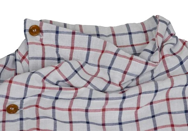 Vivienne Westwood MAN Check Drape Collar Shirt K-156949_003
