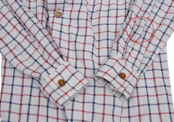 Vivienne Westwood MAN Check Drape Collar Shirt K-156949_009