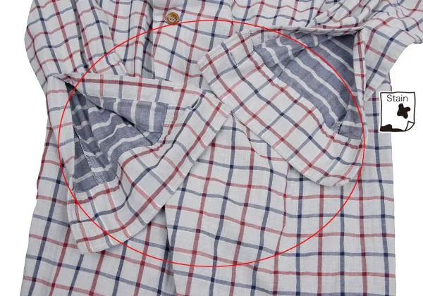 Vivienne Westwood MAN Check Drape Collar Shirt K-156949_011