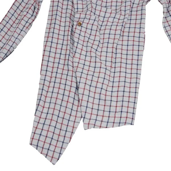 Vivienne Westwood MAN Check Drape Collar Shirt K-156949_012