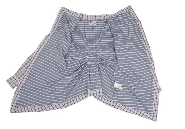 Vivienne Westwood MAN Check Drape Collar Shirt K-156949_014