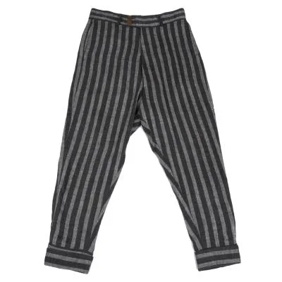 Vivienne Westwood MAN Linen Striped Jodhpur Pants