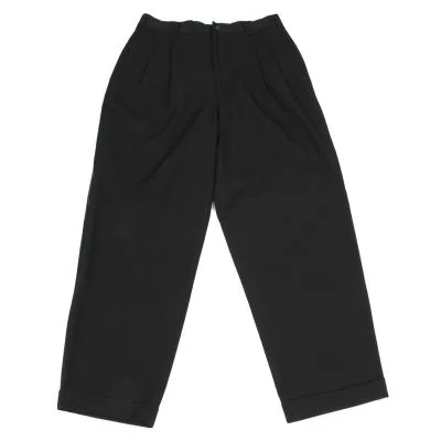 COMME des GARCONS HOMME Wool Gaba Side Stitch Line Pants