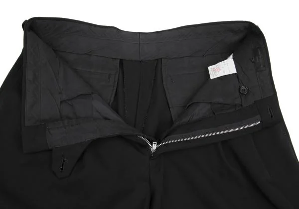 COMME des GARCONS HOMME Wool Gaba Side Stitch Line Pants K-156970_005