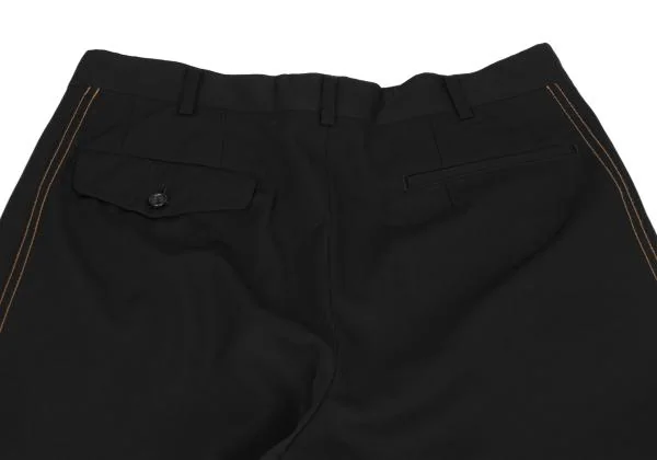 COMME des GARCONS HOMME Wool Gaba Side Stitch Line Pants K-156970_014