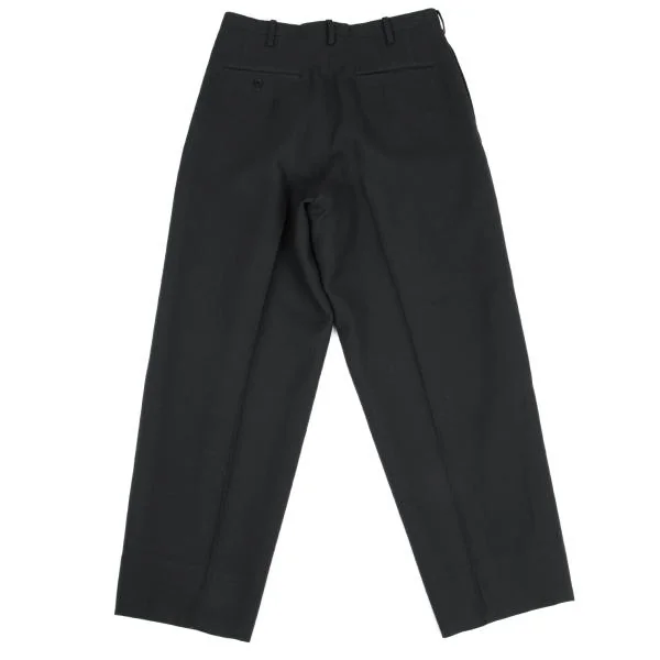 Yohji Yamamoto POUR HOMME Wool Tuck Pants K-156984_009