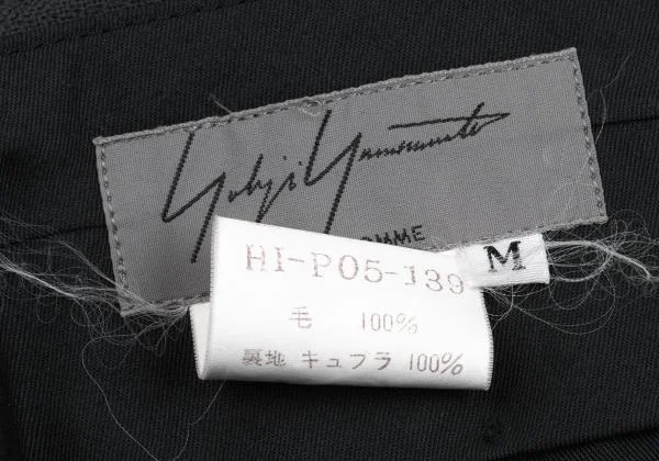 Yohji Yamamoto POUR HOMME Wool Tuck Pants K-156984_013