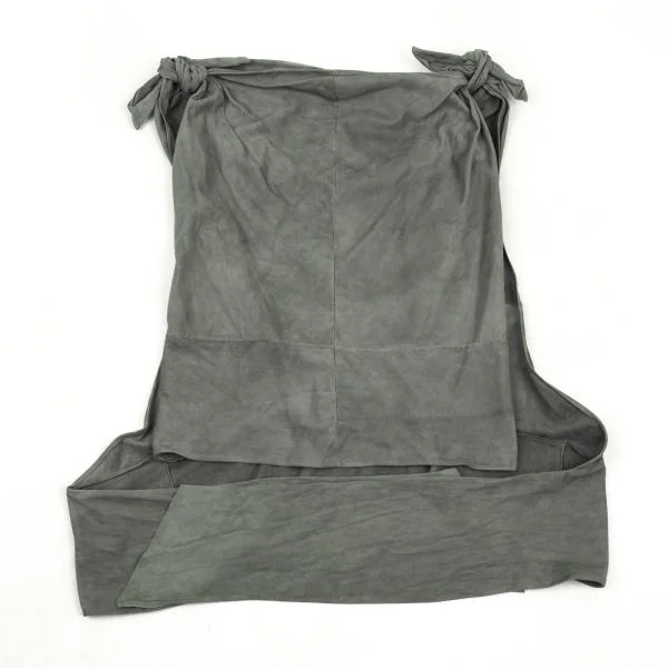 RUFFO RESEARCH Suede Wrap Vest K-157029_002