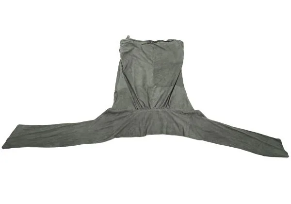 RUFFO RESEARCH Suede Wrap Vest K-157029_012