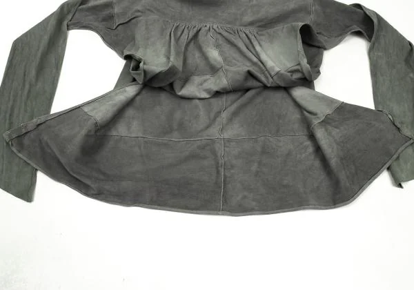 RUFFO RESEARCH Suede Wrap Vest K-157029_014