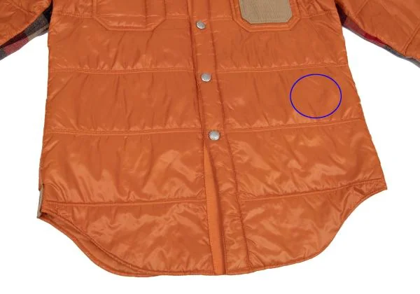 JUNYA WATANABE MAN Switching Quilting Padded Shirt Jacket K-157079_009