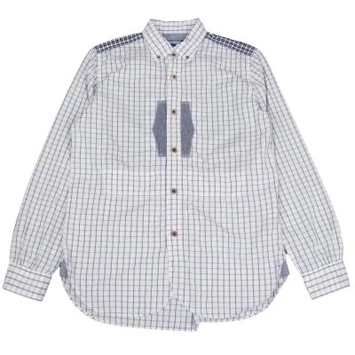JUNYA WATANABE MAN COMME des GARCONS Patch Check Button Down Shirt