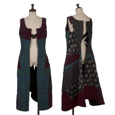 COMME des GARCONS Switching Sleeveless Over Coat