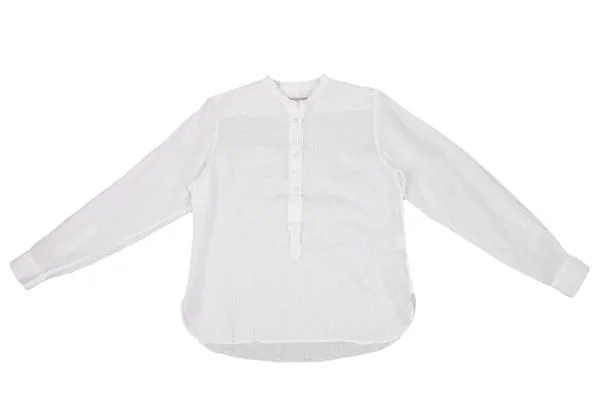 MARGARET HOWELL Henry Neck Linen Blouse K-157247_002