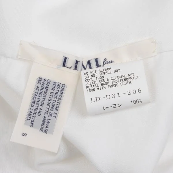 リミフゥLIMI feu レーヨンサイドボタンスキッパーワンピース オフS K-157254_017
