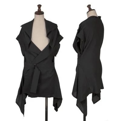 LIMI feu Linen Cotton Belted Short Sleeves Jacket