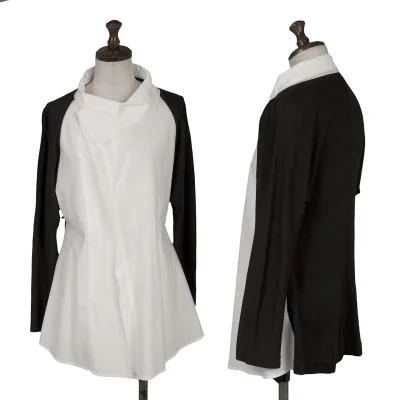 Y's Switching Drape Shirt