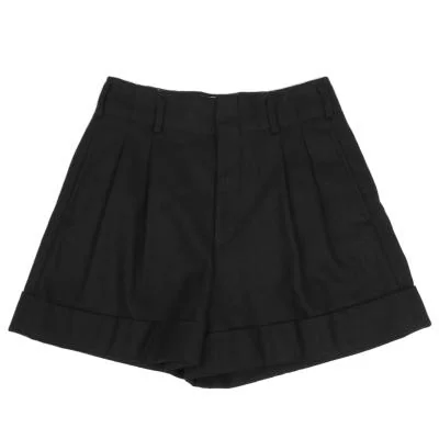 COMME des GARCONS Wool Roll-up Shorts