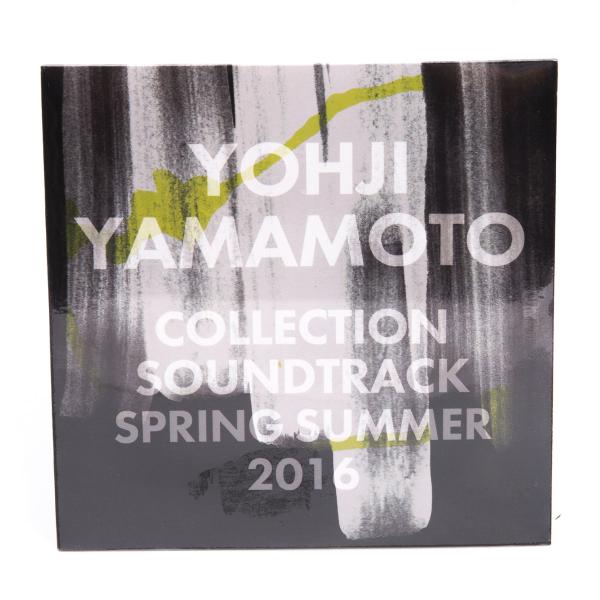 新品!ヨウジヤマモトYohji Yamamoto 2016S/S コレクションサウンドトラック CD 黒黄緑