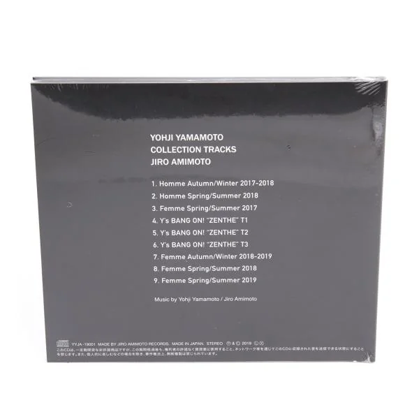 新品!ヨウジヤマモトYohji Yamamoto JIRO AMIMOTO コレクショントラック CD 黒 K-157286_002