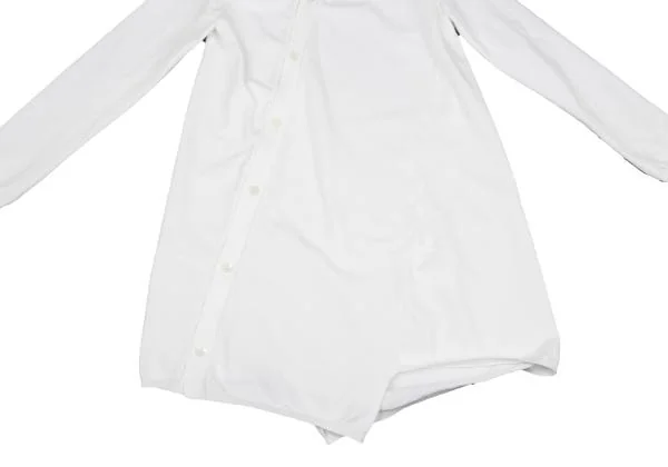 COMME des GARCONS HOMME PLUS Poly Asymmetry Design Long Knit Cardigan K-157340_007