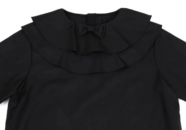 tricot COMME des GARCONS tricot Special Back Button Frill Ribbon Top K-157386_003