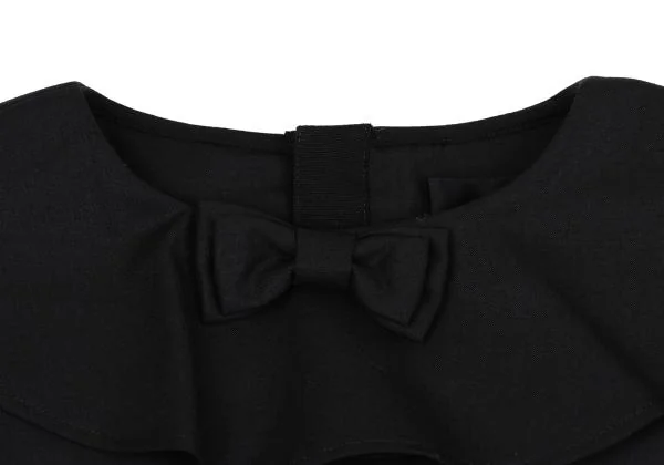 tricot COMME des GARCONS tricot Special Back Button Frill Ribbon Top K-157386_004