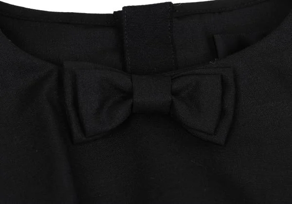 tricot COMME des GARCONS tricot Special Back Button Frill Ribbon Top K-157386_005