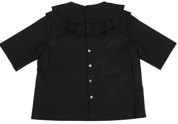 tricot COMME des GARCONS tricot Special Back Button Frill Ribbon Top K-157386_009