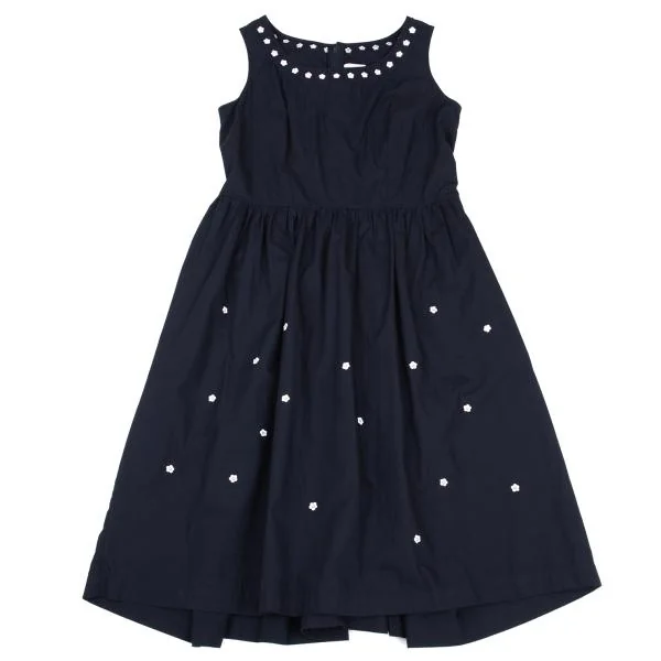 COMME des GARCONS GIRL×Jupe BY JACKIE Cotton Floral Embroidery Dress K-157389_002