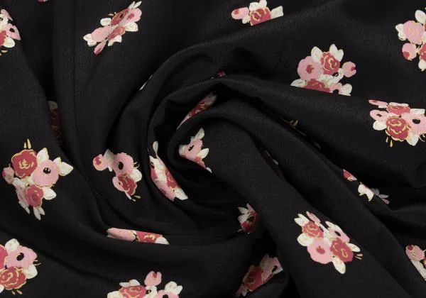 JUNYA WATANABE COMME des GARCONS Floral Layered Short Sleeve Dress K-157399_017