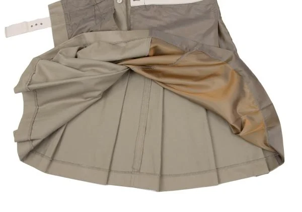 tricot COMME des GARCONS Cotton Switching Belted Wrap Skirt K-157411_009
