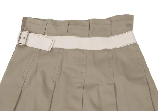 tricot COMME des GARCONS Cotton Switching Belted Wrap Skirt K-157411_013