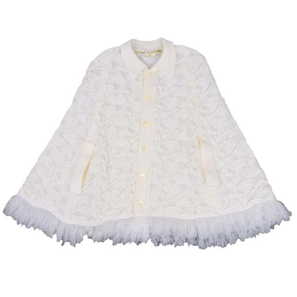 COMME des GARCONS Acrylic Knit Poncho Cardigan K-157473_002