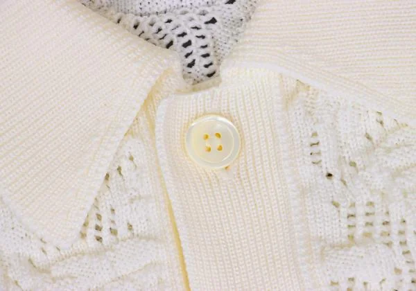 COMME des GARCONS Acrylic Knit Poncho Cardigan K-157473_005