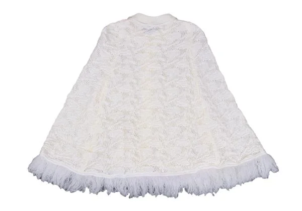 COMME des GARCONS Acrylic Knit Poncho Cardigan K-157473_009