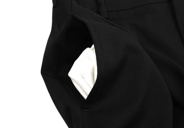 COMME des GARCONS Wool Gaba Frill Shorts K-157474_004