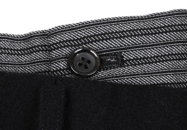 COMME des GARCONS Skirt Pasted Stripe Pants K-157478_003