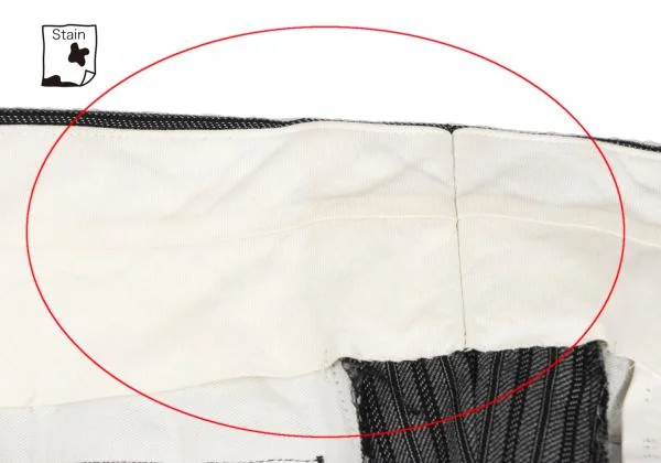 COMME des GARCONS Skirt Pasted Stripe Pants K-157478_007