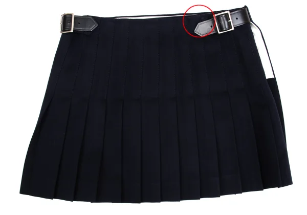 COMME des GARCONS Poly Pleats Wrap Skirt K-157479_011